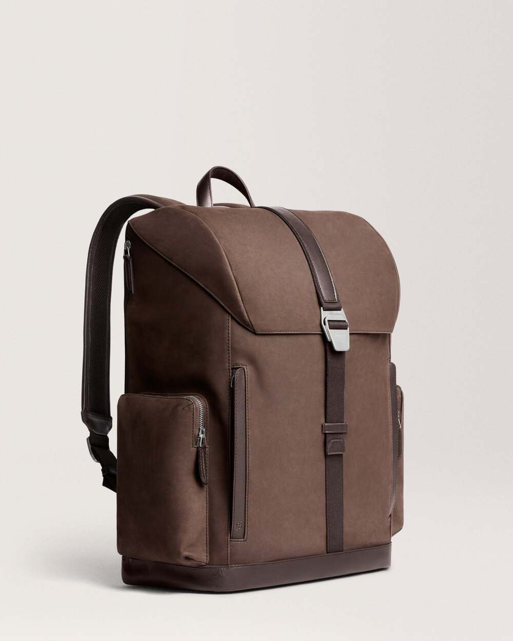 Carl Friedrik Traverse Backpack 27L Chocolate Nubuck NEW Authentic